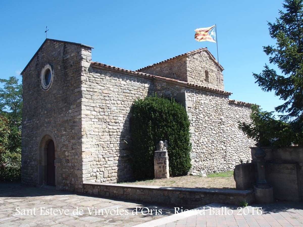 Esgl sia de Sant Esteve de Vinyoles d Or s Masies de Voltreg